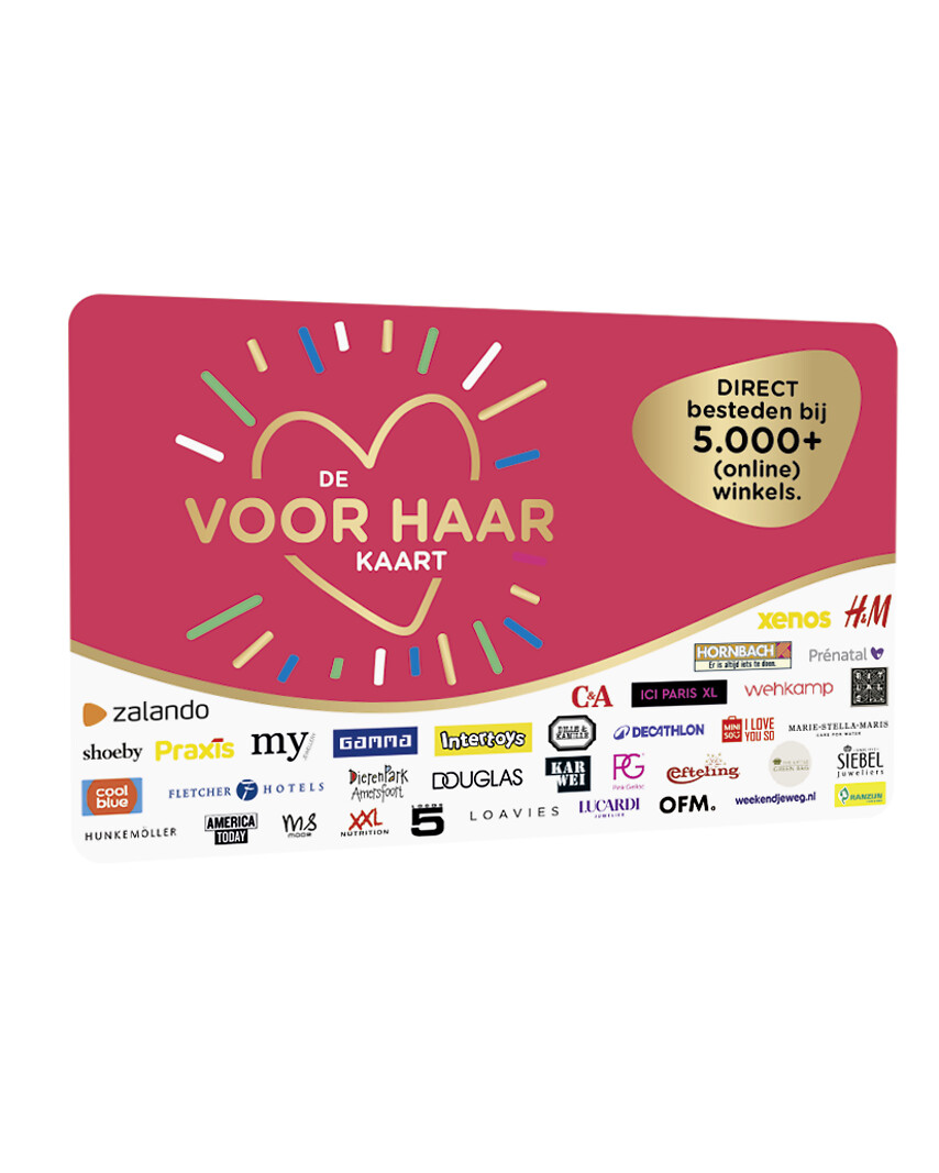 DE Cadeaukaart voor Haar