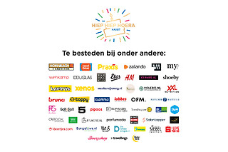 DE Cadeaukaart Hiep Hiep Hoera