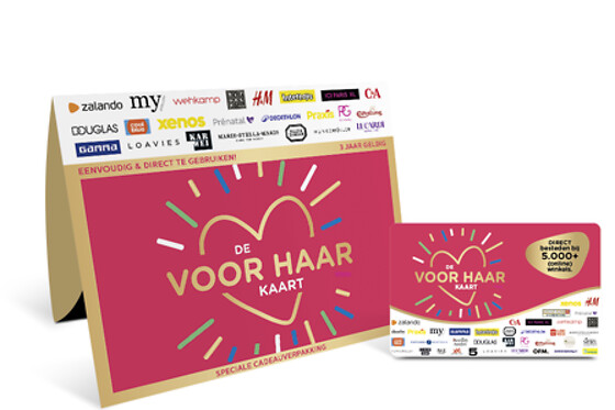 DE Cadeaukaart voor Haar