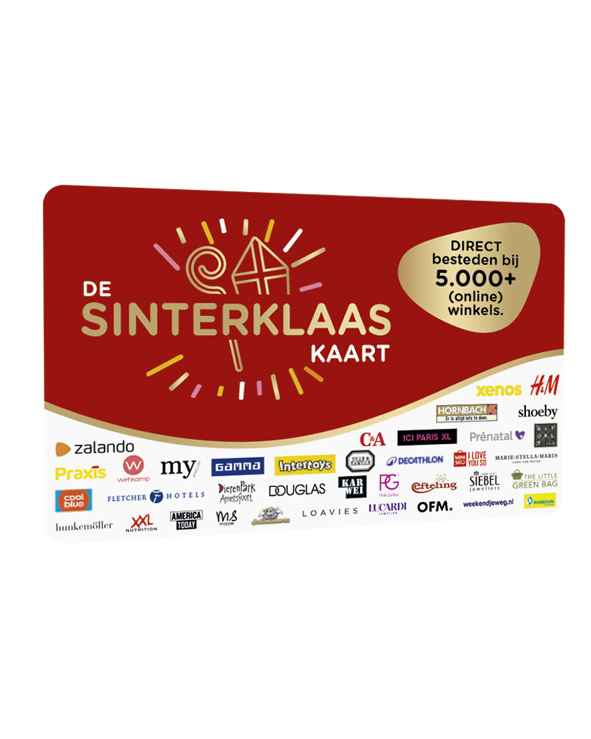 DE Cadeaukaart Sinterklaas