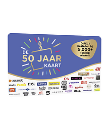 DE Cadeaukaart 50 Jaar