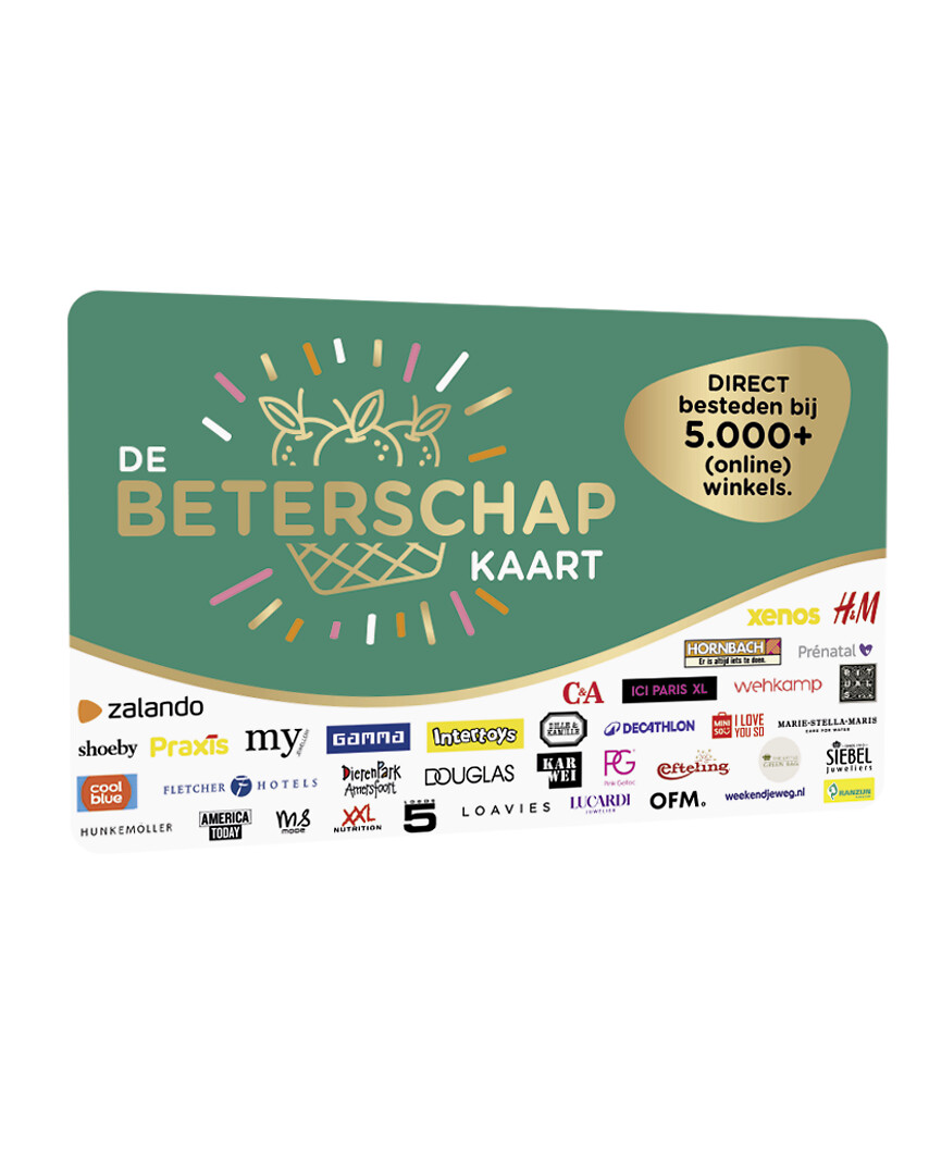 DE Cadeaukaart Beterschap